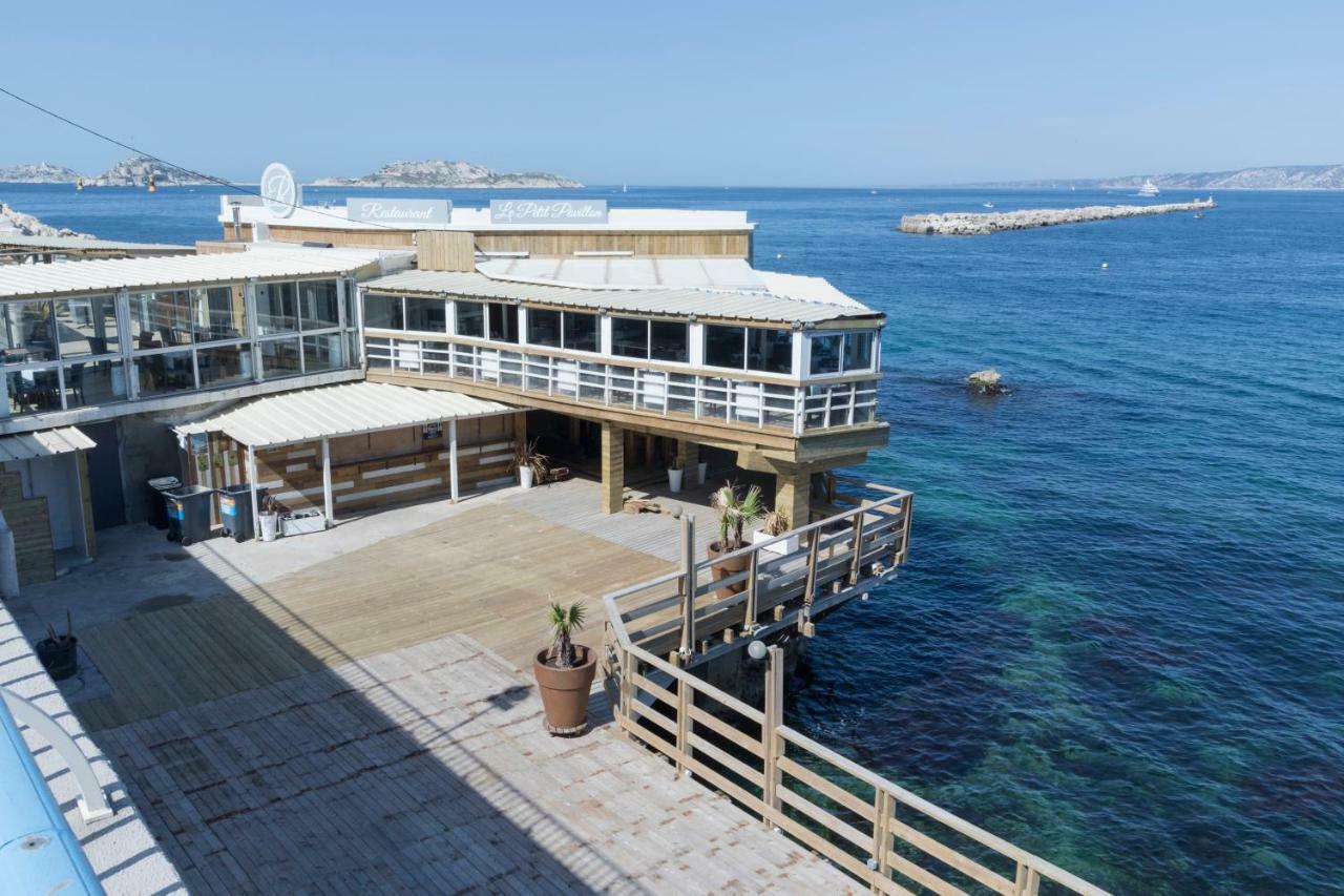 Stud Terras Ville Corniche 2 Pers Stat Gratuit Rue Modif Suivt Possib Et Accord Exclusif Marseille Exterior photo